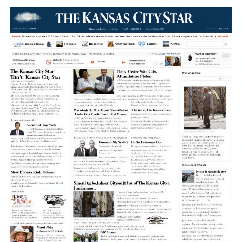 AI-generated illustration of The Kansas City Star