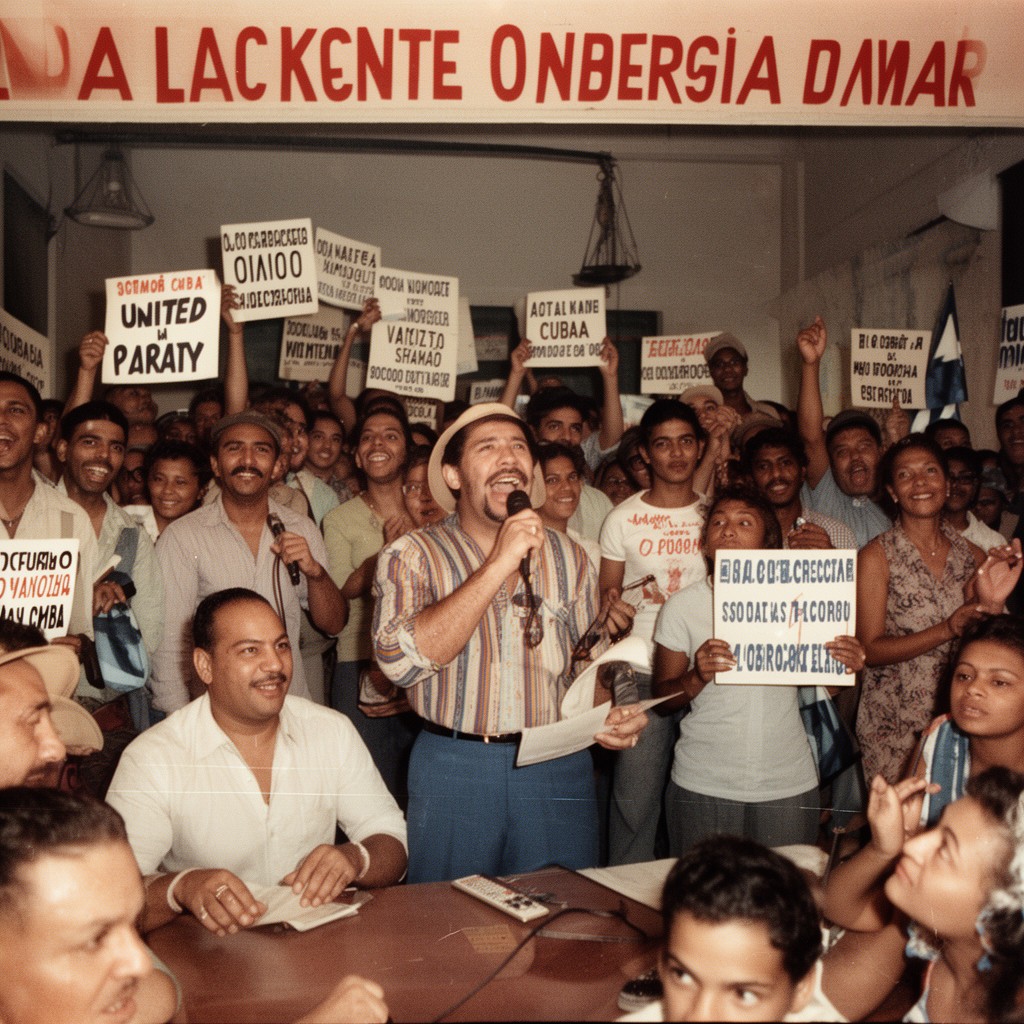 AI-generated illustration of United Party of the Cuban Socialist Revolution