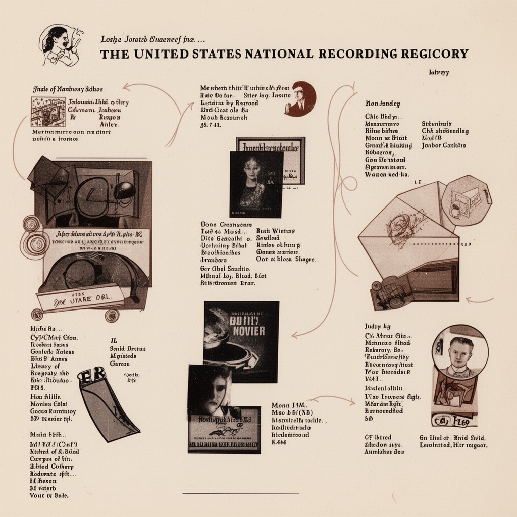 AI-generated illustration of United States National Recording Registry
