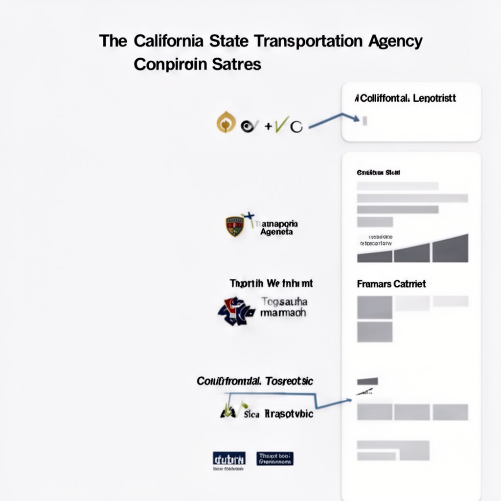 AI-generated illustration of California State Transportation Agency