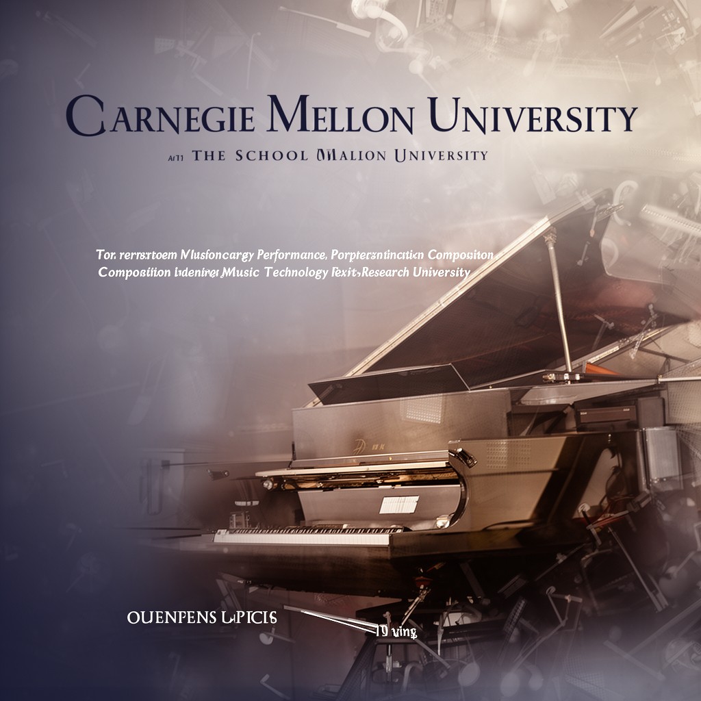 AI-generated illustration of School of Music (Carnegie Mellon University)