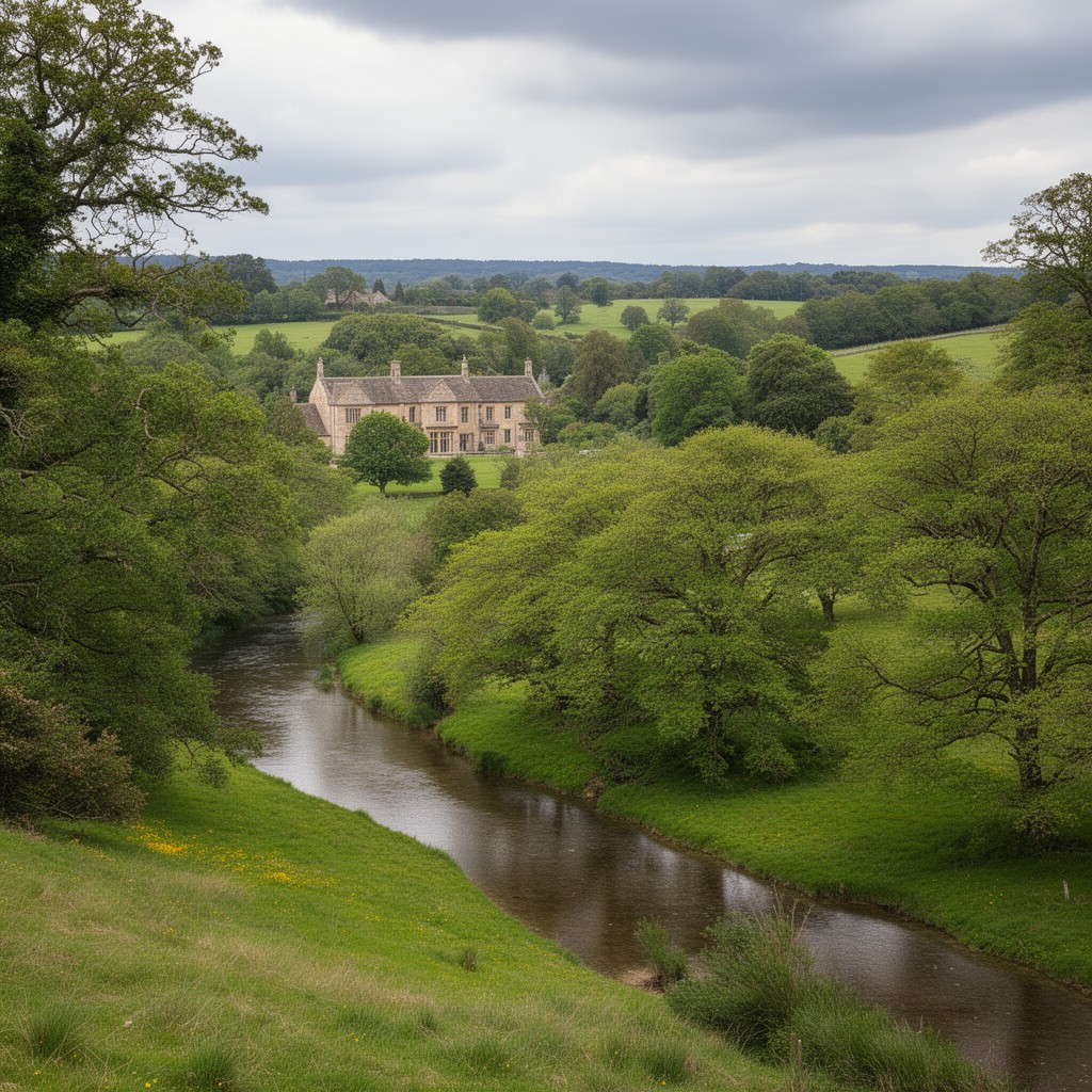 AI-generated illustration of Glyme Valley