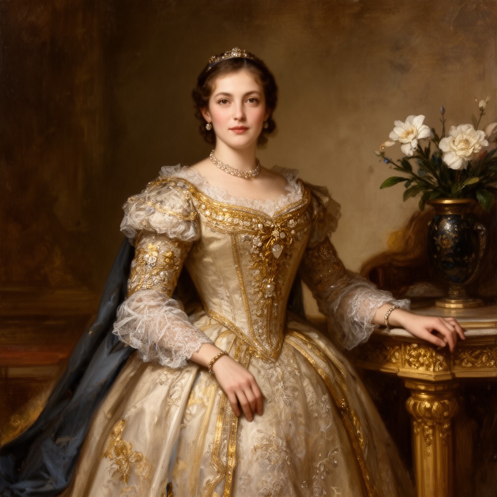 AI-generated illustration of Empress of Russia