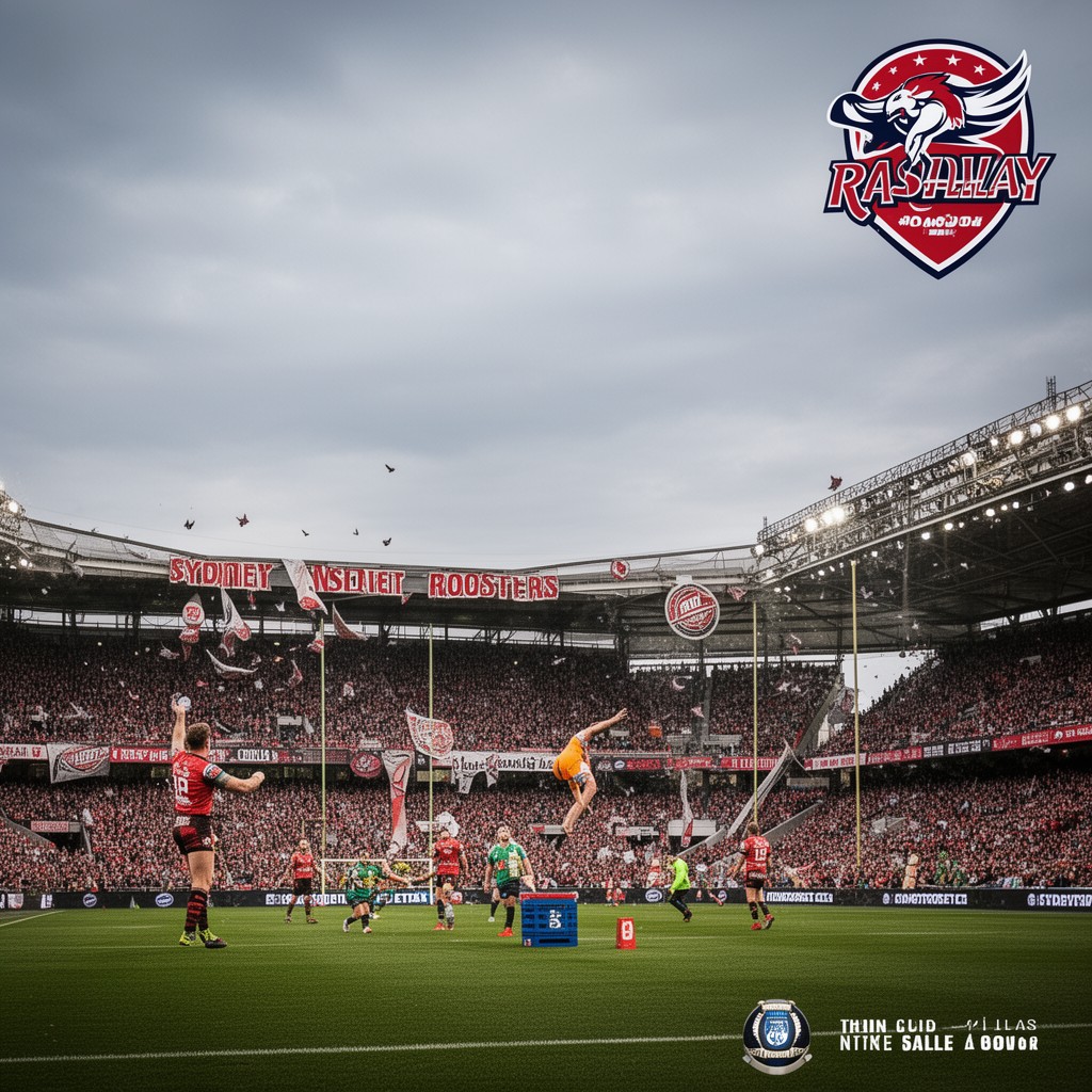 AI-generated illustration of Sydney Roosters
