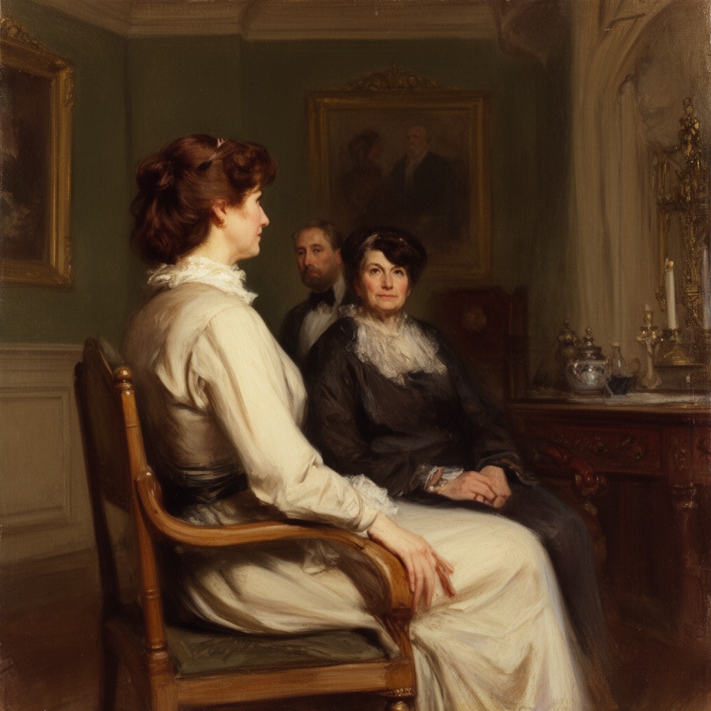 AI-generated illustration of Mary Newbold Singer Sargent
