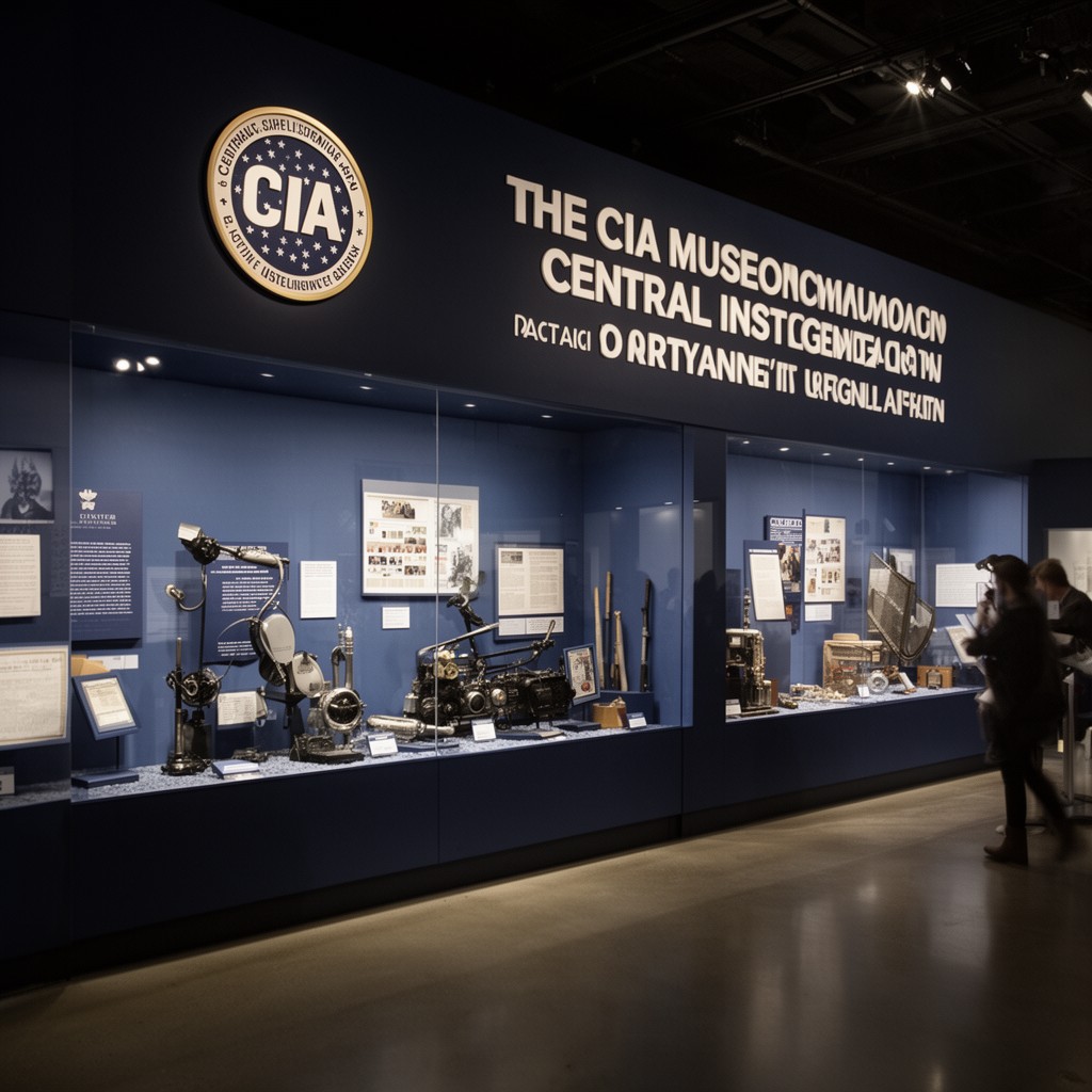 AI-generated illustration of CIA Museum