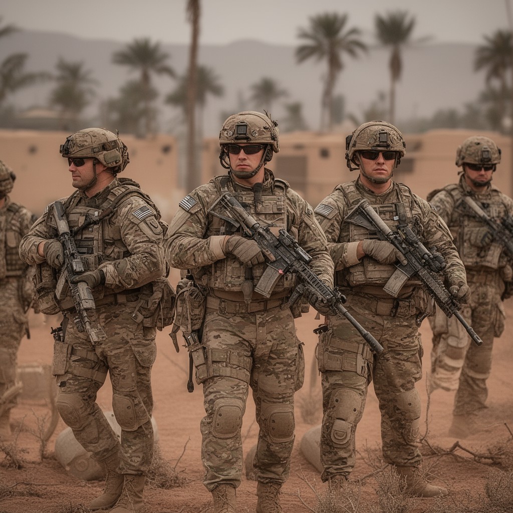 AI-generated illustration of MARSOC Raiders