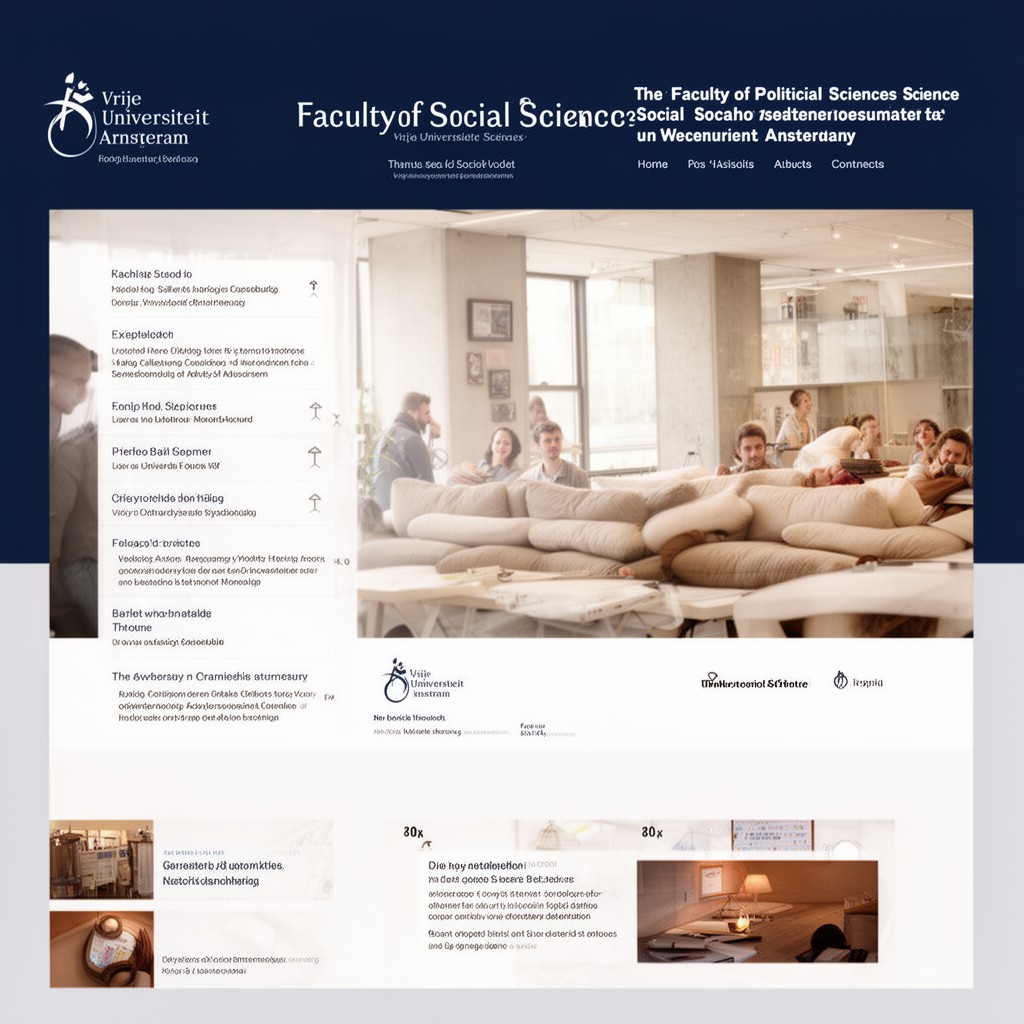 AI-generated illustration of Faculty of Social Sciences