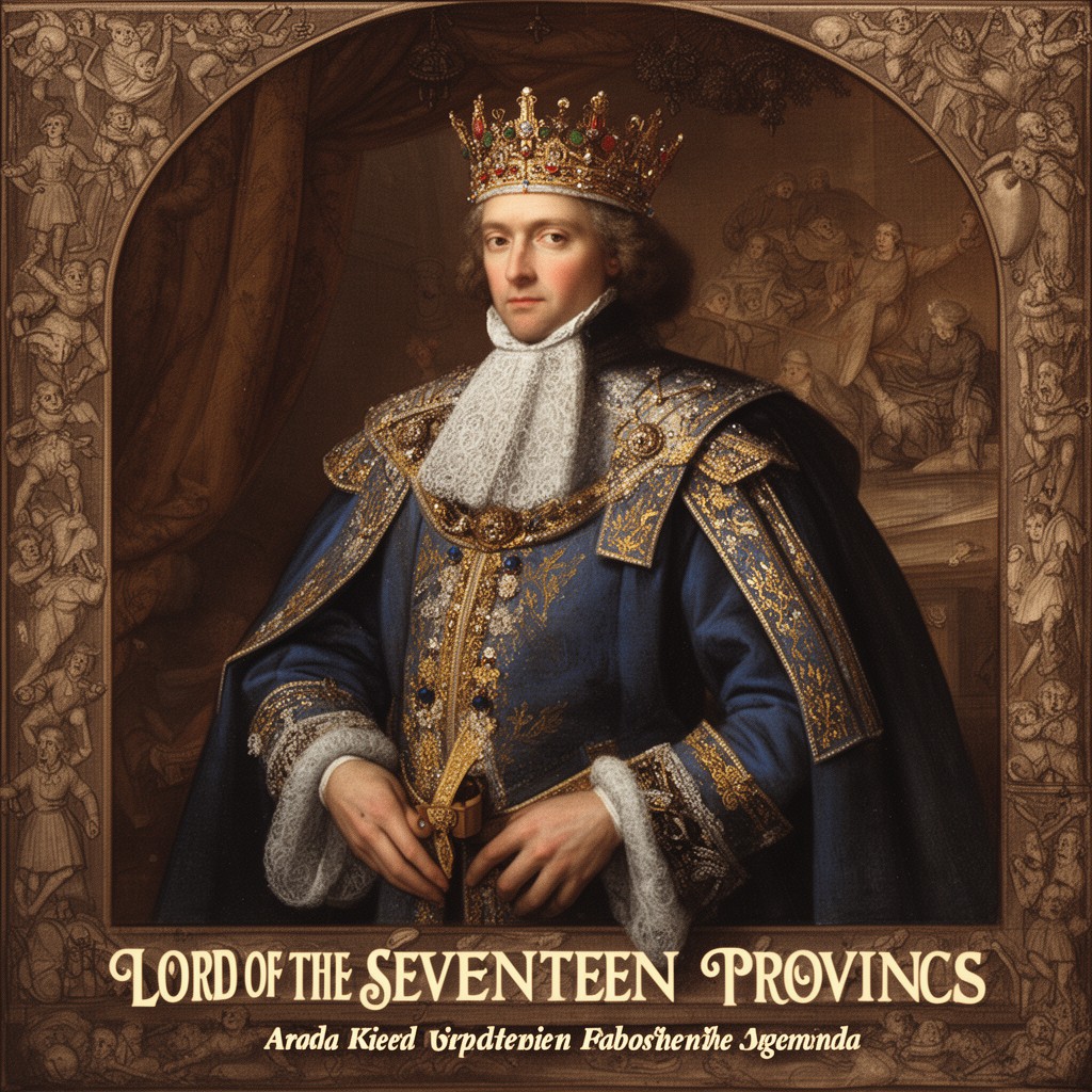 AI-generated illustration of Lord of the Seventeen Provinces