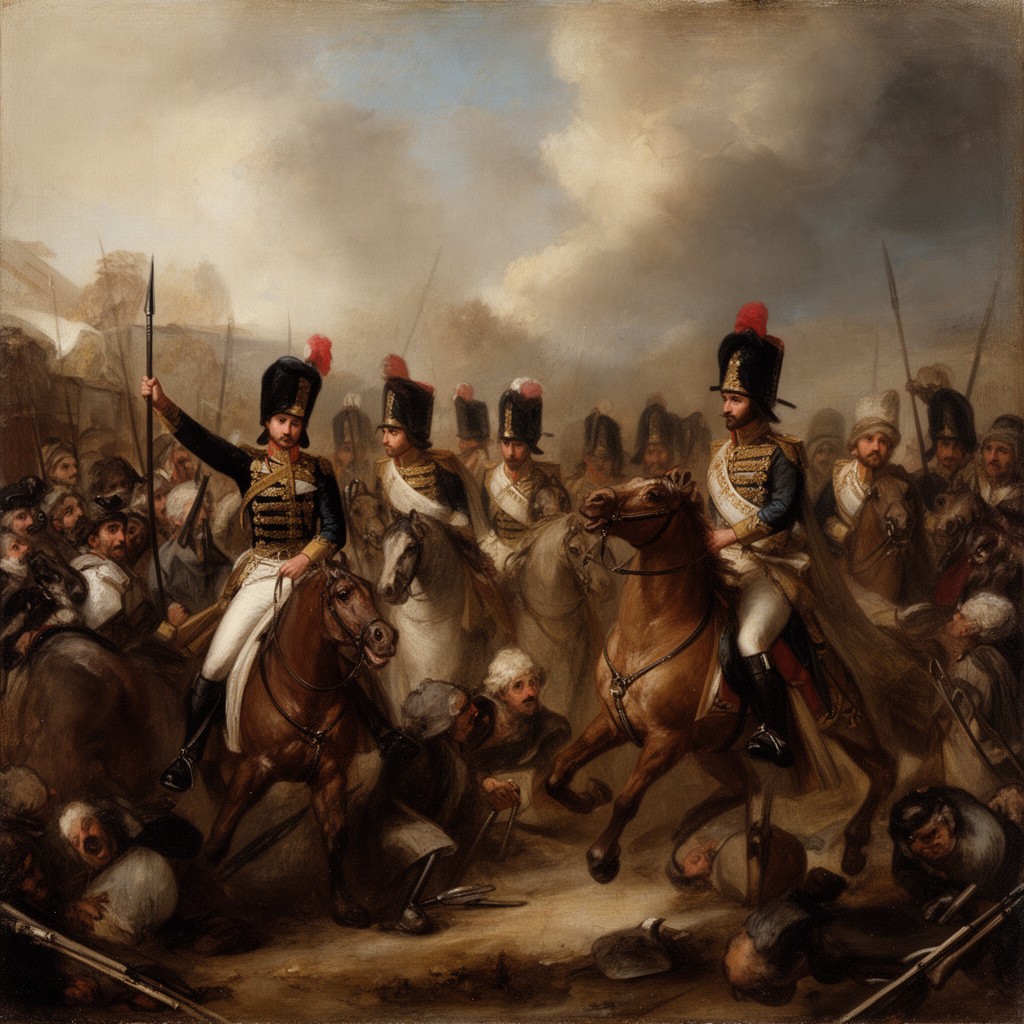 AI-generated illustration of The Second of May 1808
