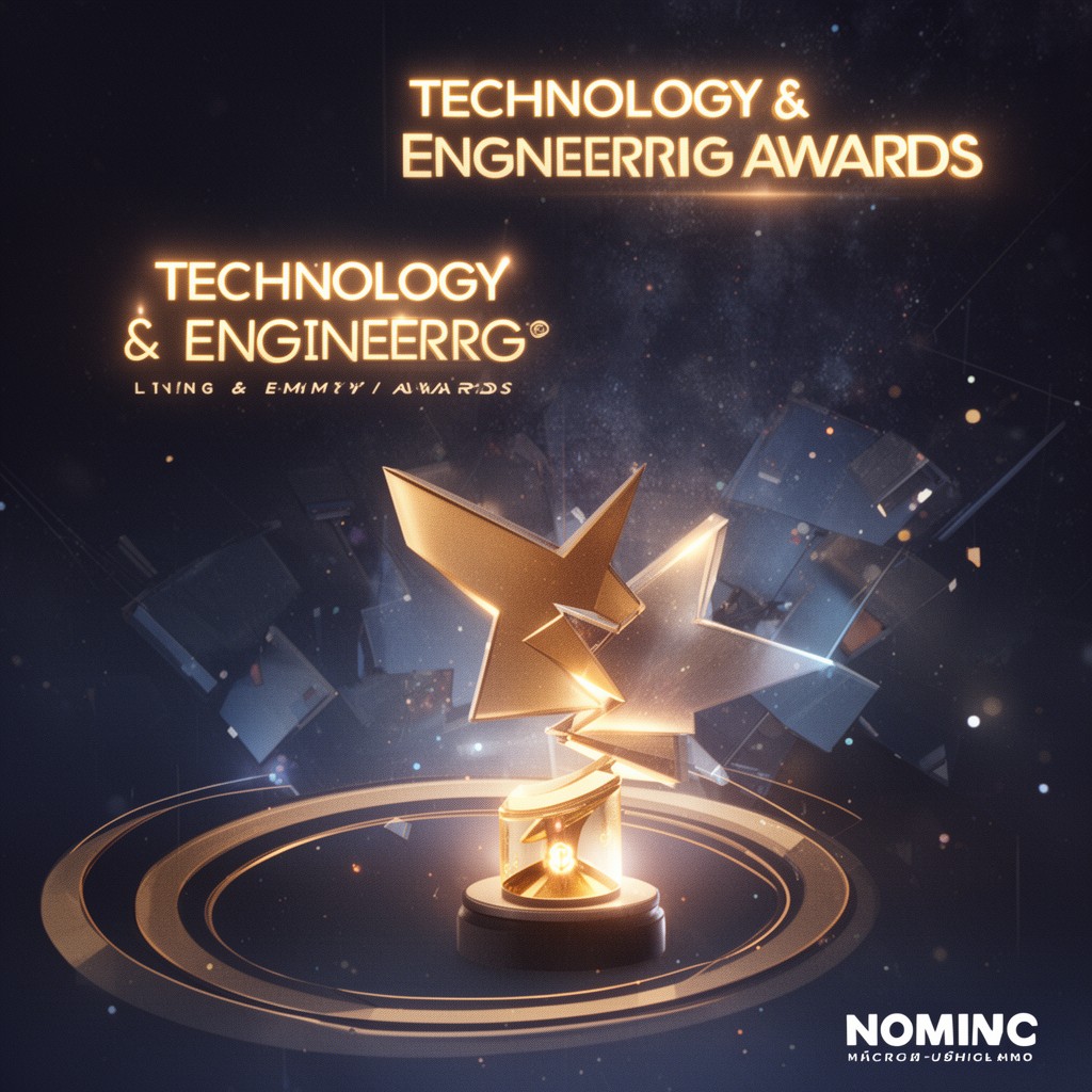 AI-generated illustration of Technology & Engineering Emmy Awards