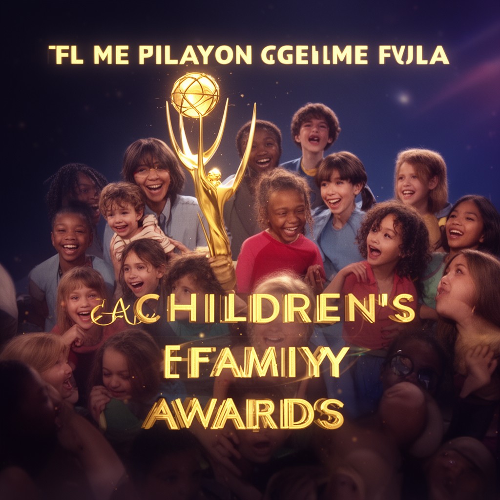 AI-generated illustration of Children’s & Family Emmy Awards