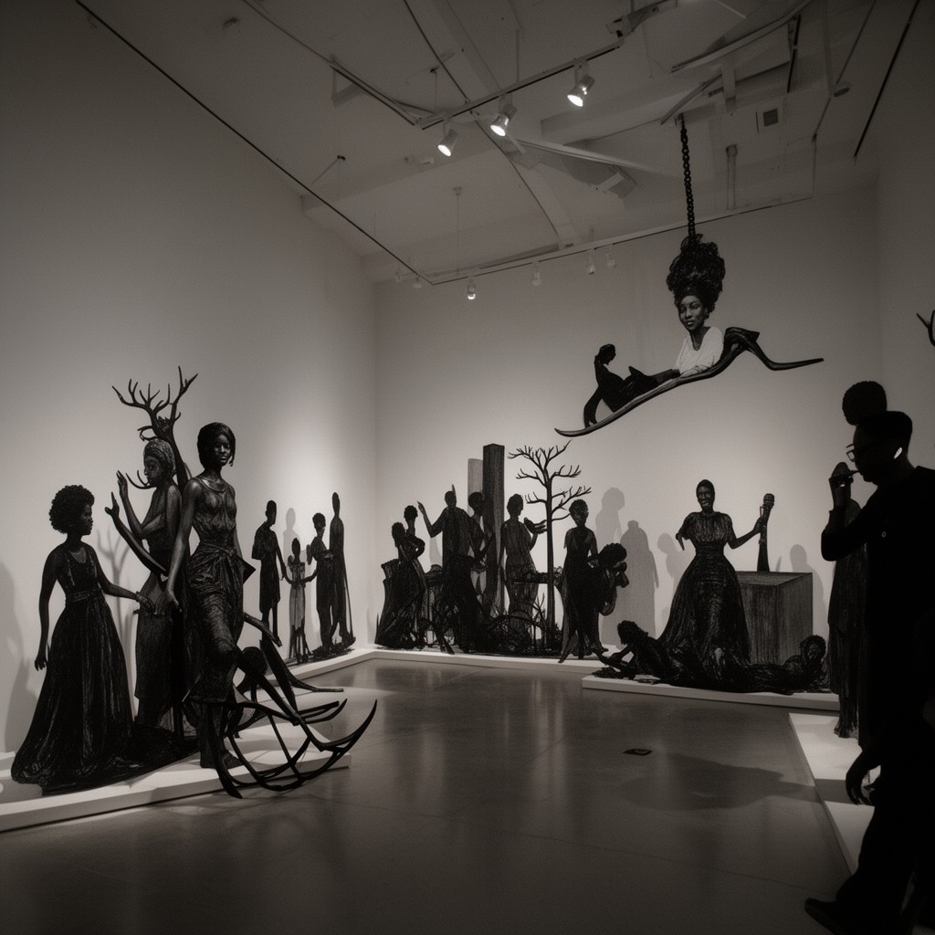 AI-generated illustration of Kara Walker
