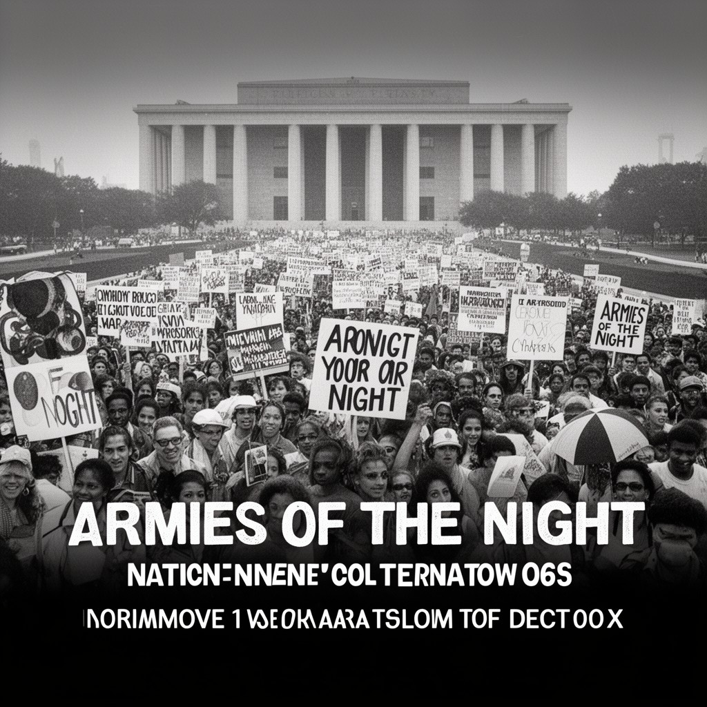 AI-generated illustration of Armies of the Night