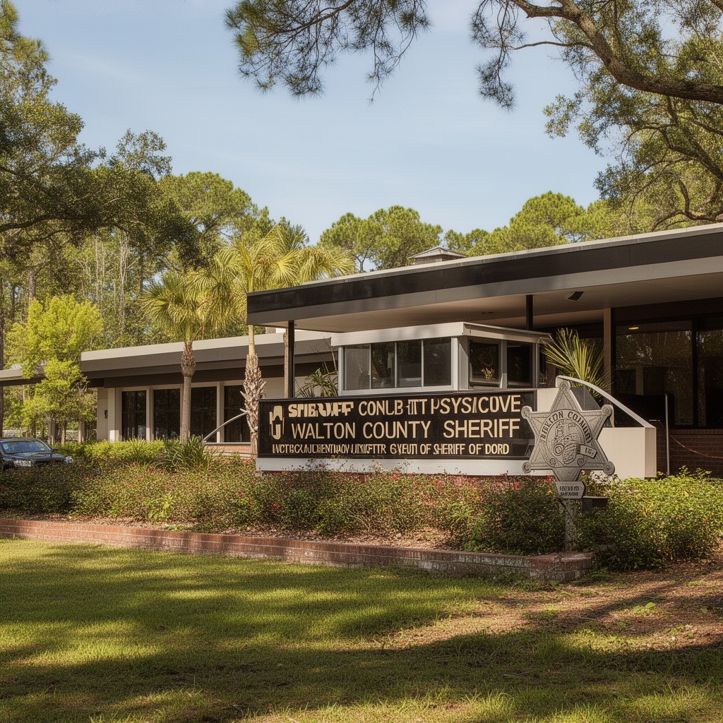 AI-generated illustration of Walton County Sheriff’s Office