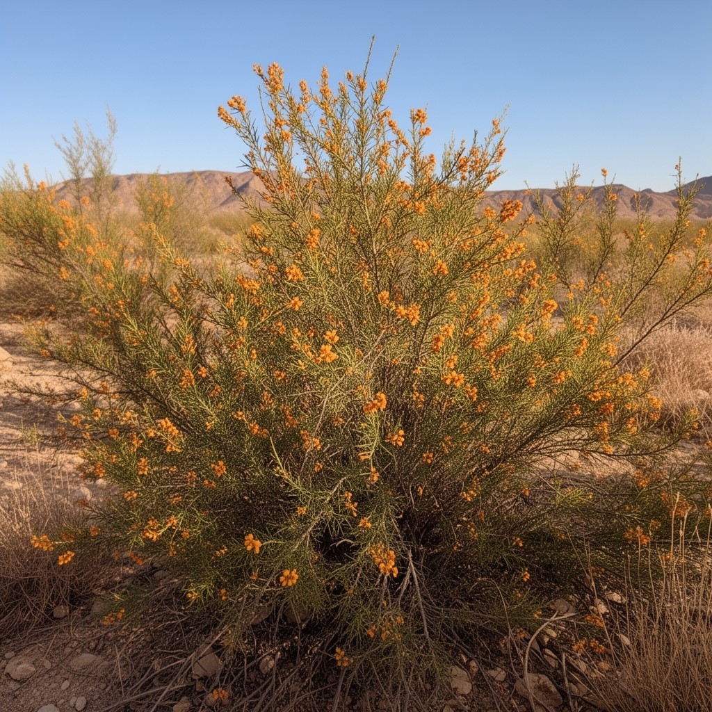 AI-generated illustration of Tamaricaceae