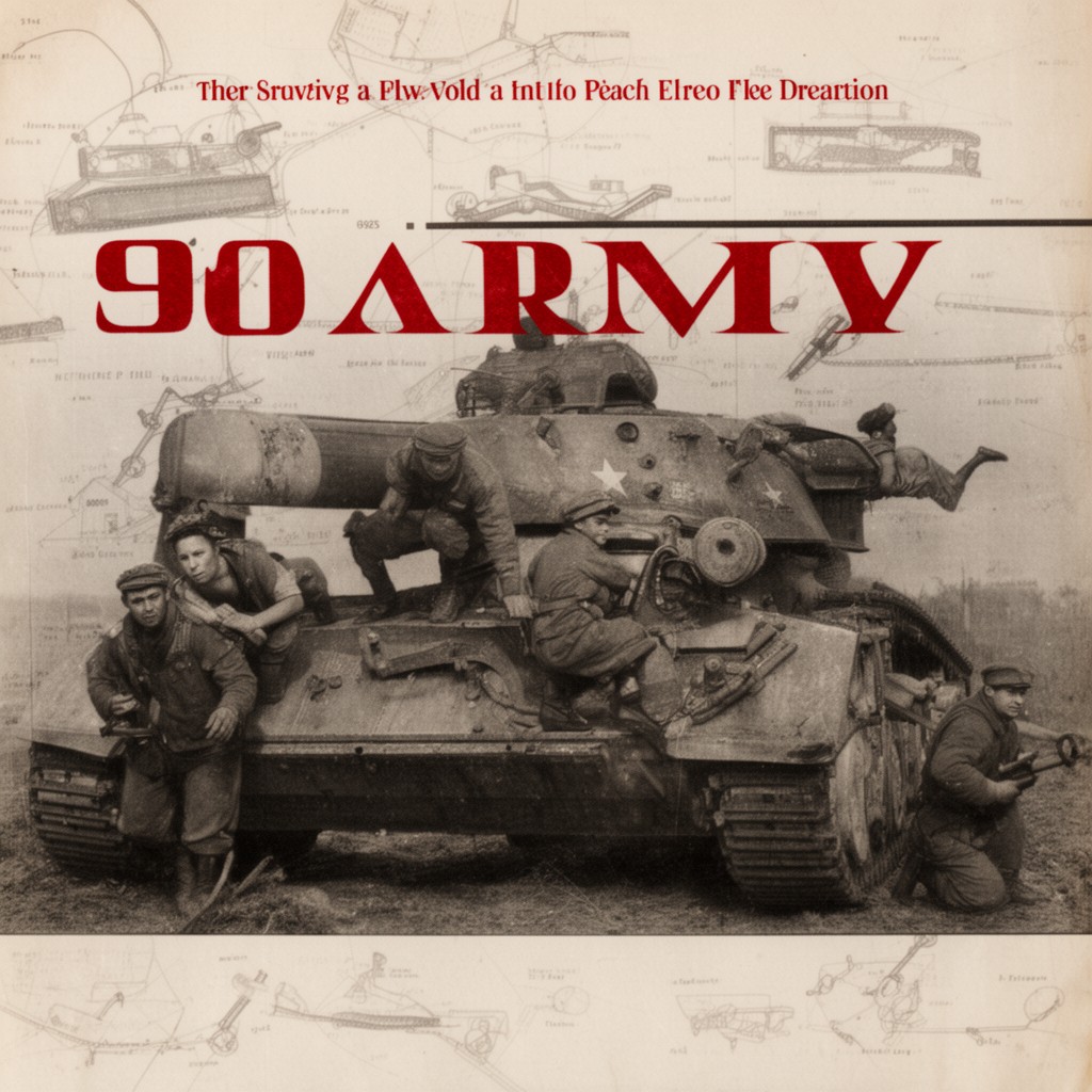 AI-generated illustration of 9th Army (Red Army)