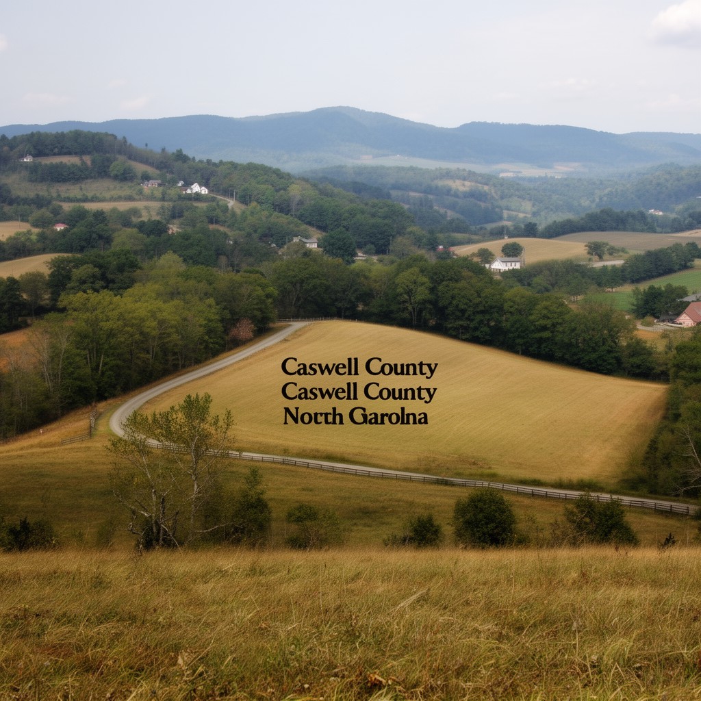 AI-generated illustration of Caswell County, North Carolina