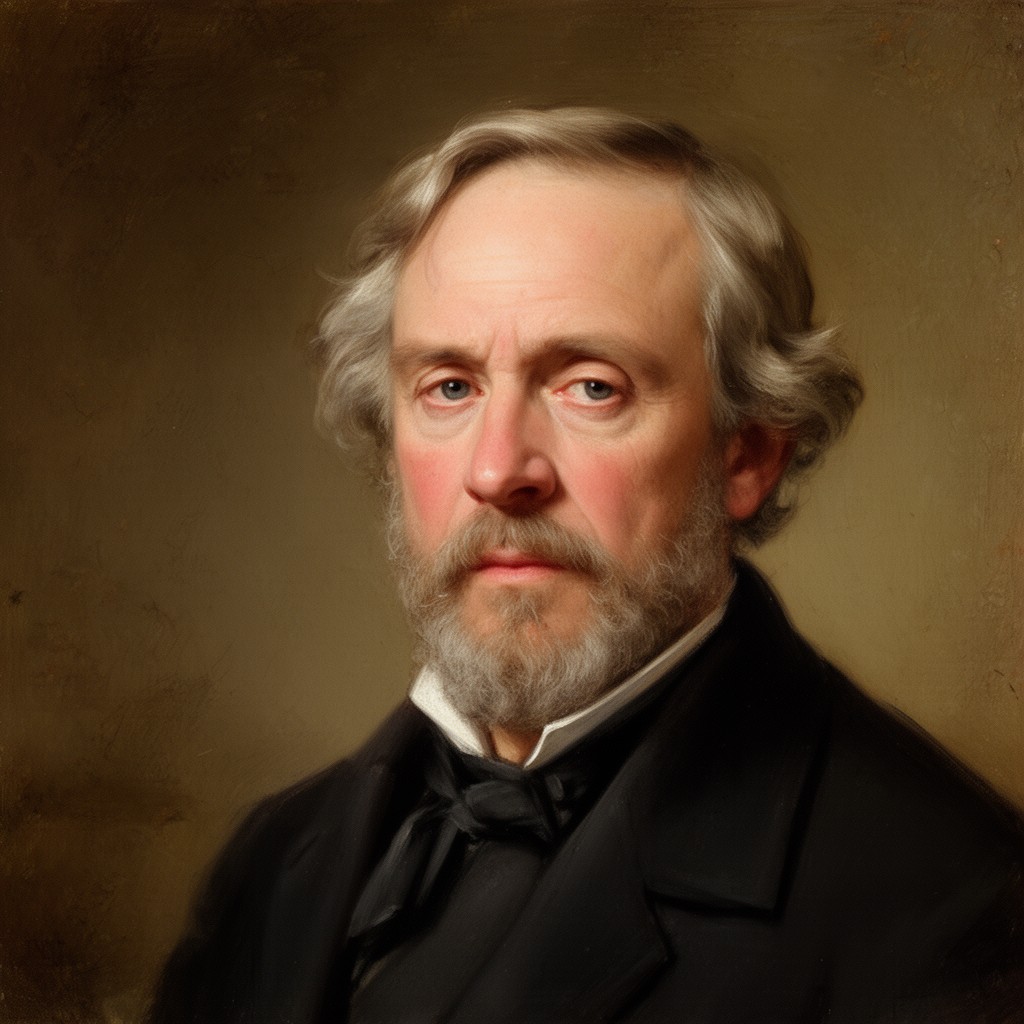 AI-generated illustration of John Notman
