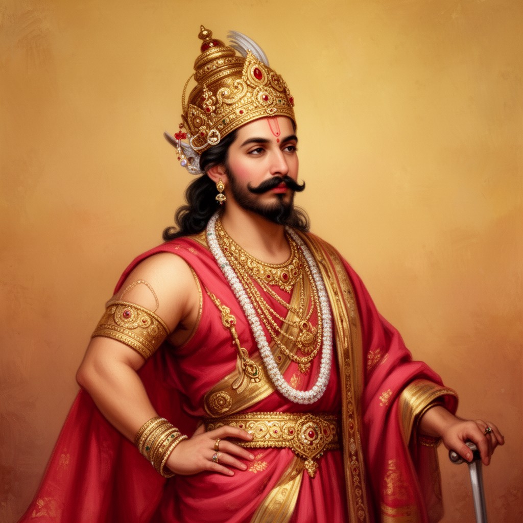 AI-generated illustration of Rajaram I