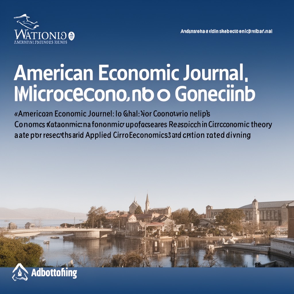 AI-generated illustration of American Economic Journal: Microeconomics