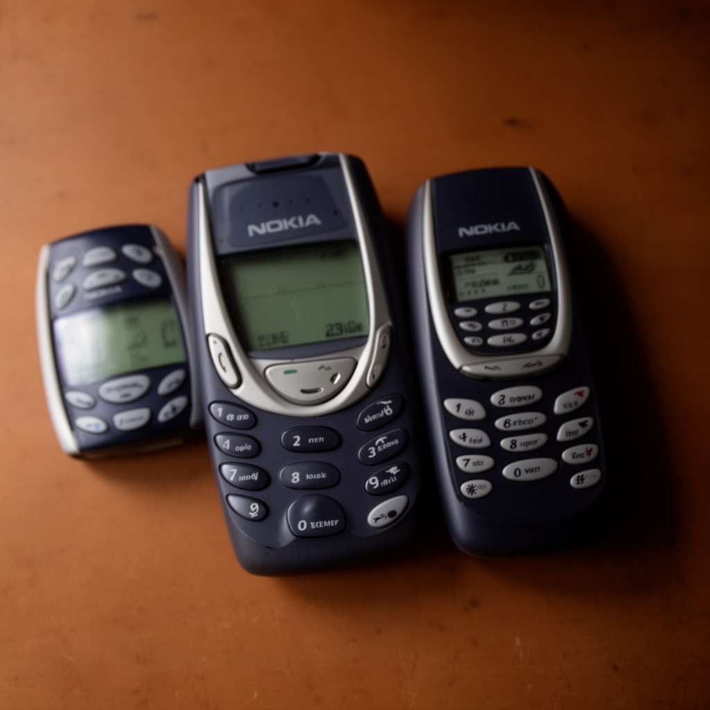 AI-generated illustration of Nokia 1100 series