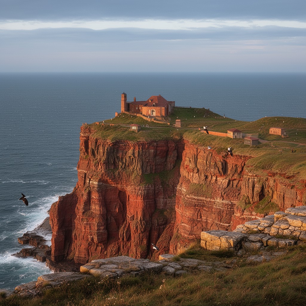 AI-generated illustration of Helgoland