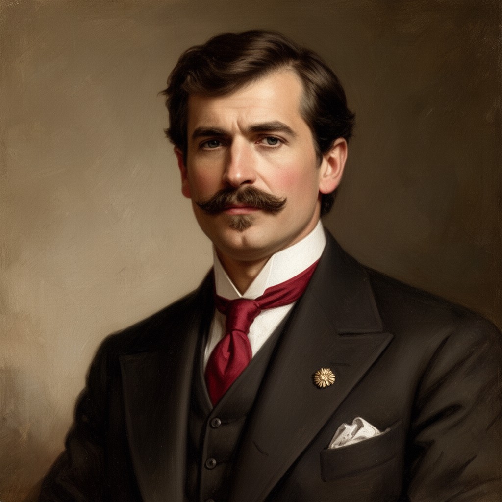 AI-generated illustration of Gabriele Rapagnetta