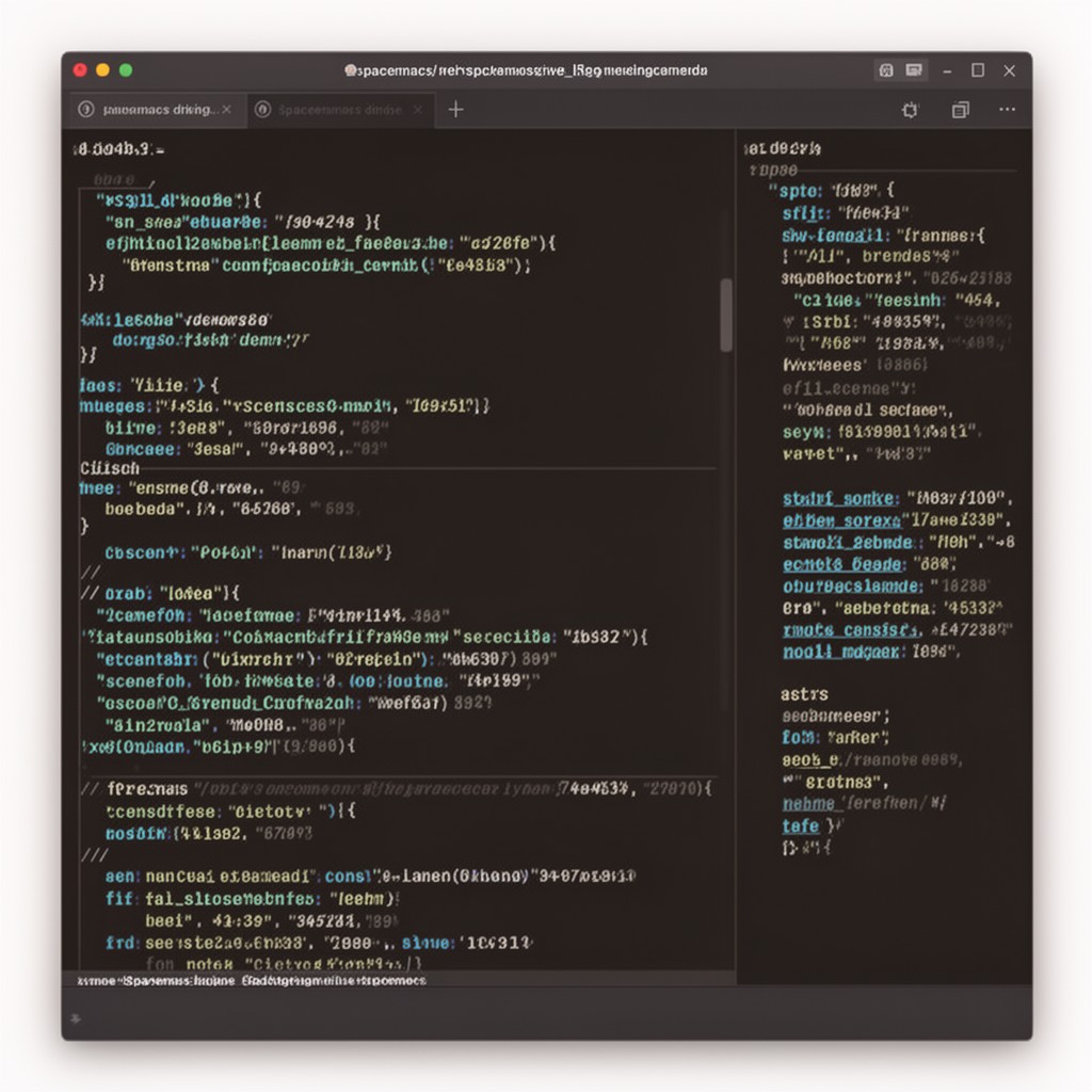AI-generated illustration of Spacemacs