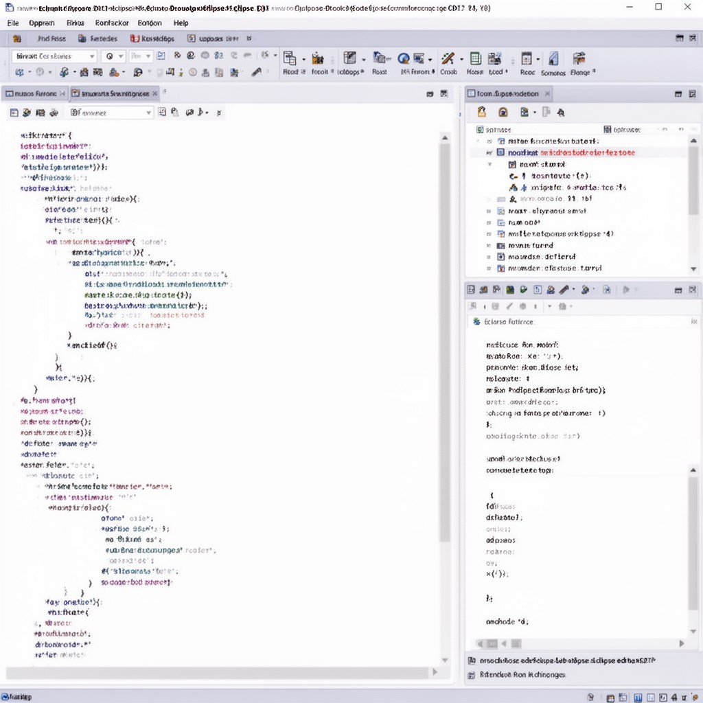 AI-generated illustration of Eclipse CDT