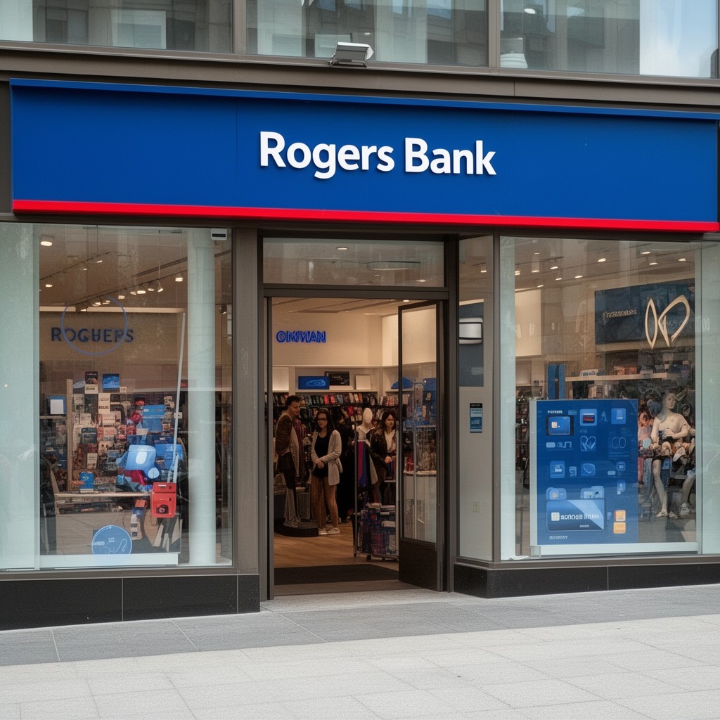 AI-generated illustration of Rogers Bank