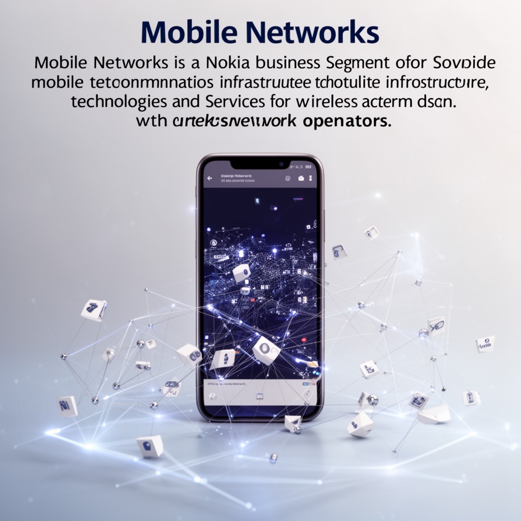 AI-generated illustration of Mobile Networks