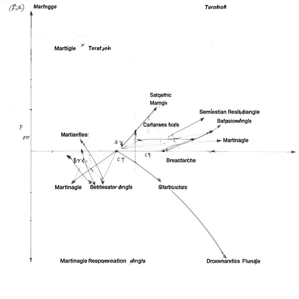 AI-generated illustration of martingale representation theorem