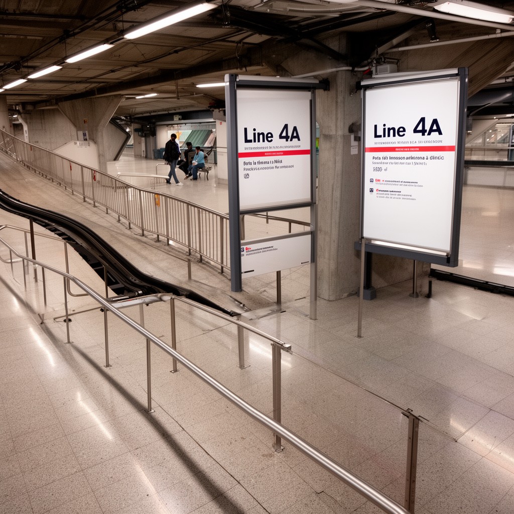 AI-generated illustration of Line 4A