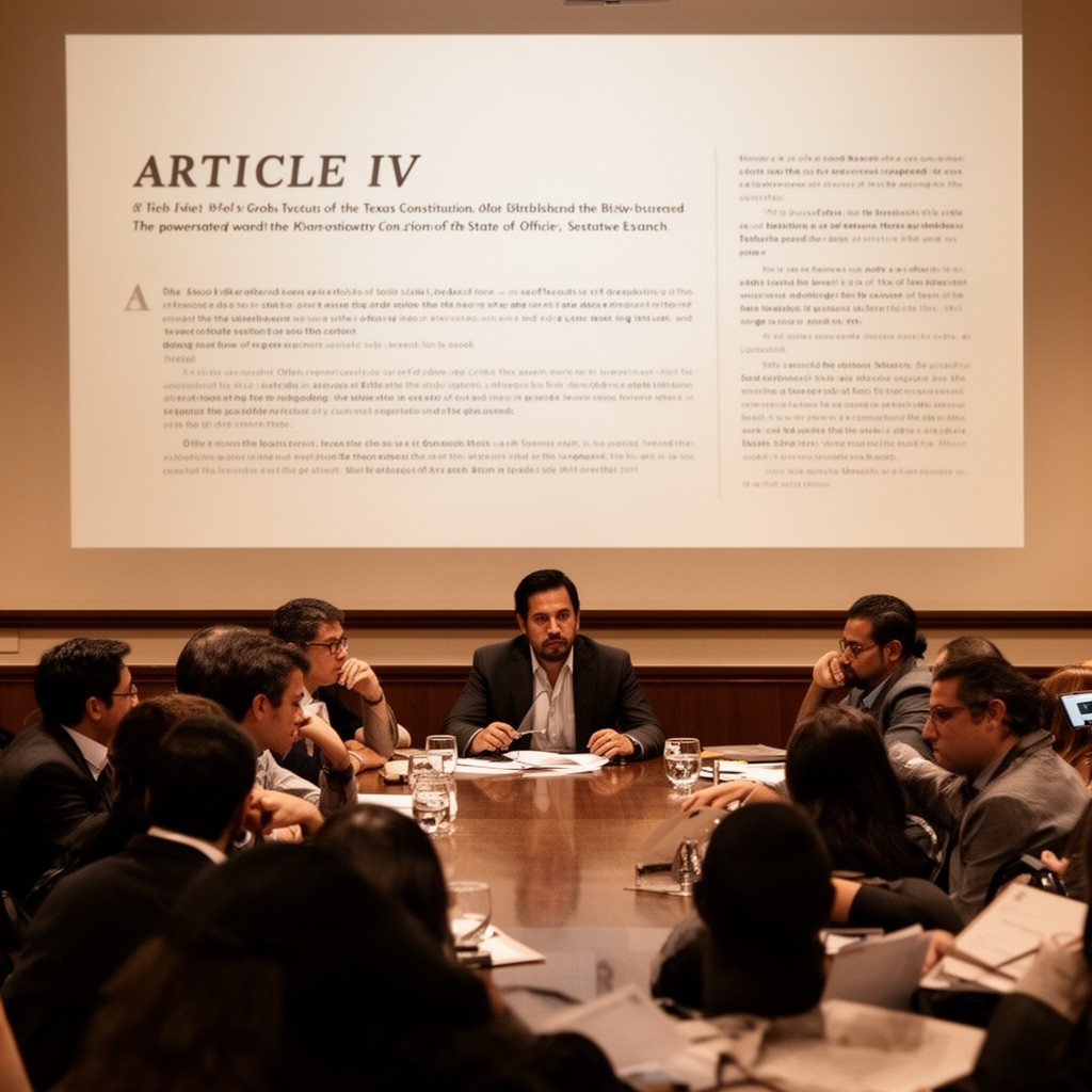 AI-generated illustration of Article IV