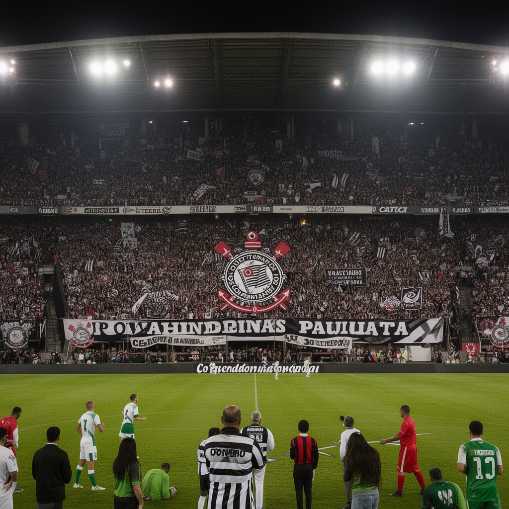 AI-generated illustration of Sport Club Corinthians Paulista