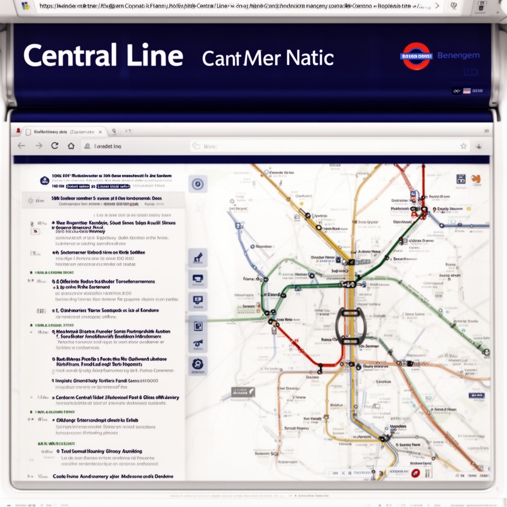 AI-generated illustration of Central line