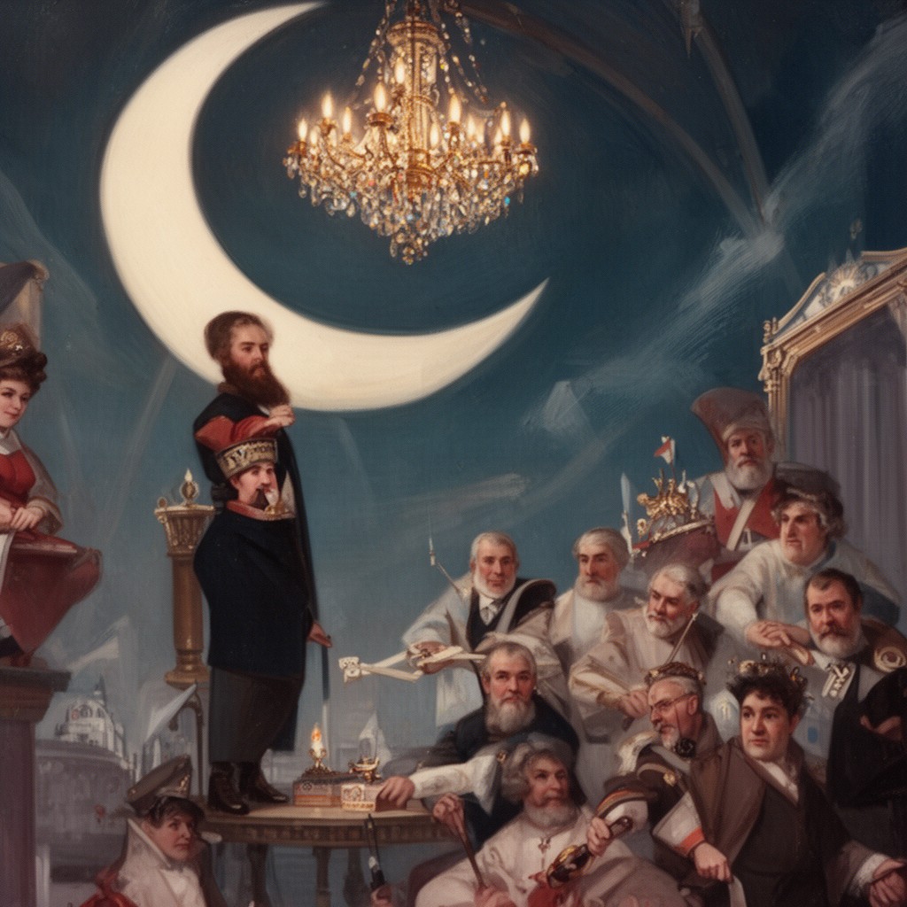 AI-generated illustration of Order of the Crescent