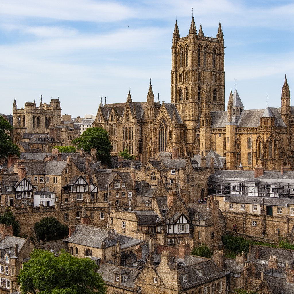 AI-generated illustration of Durham