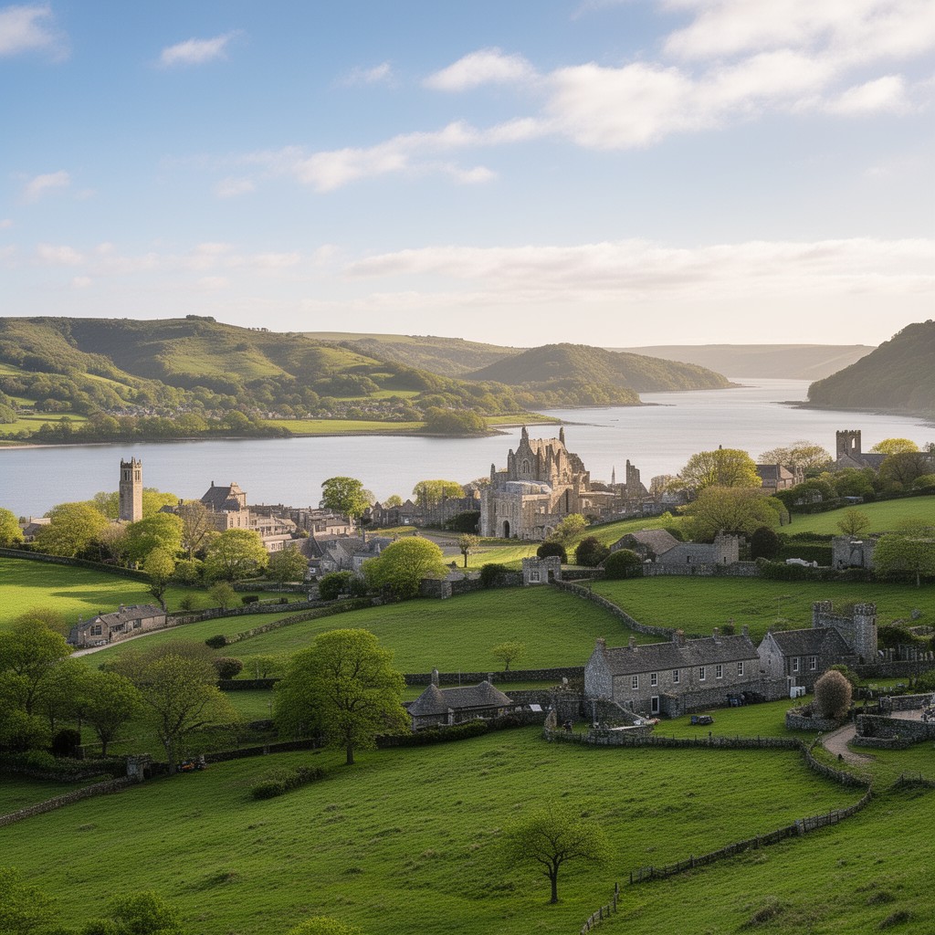 AI-generated illustration of Somerset
