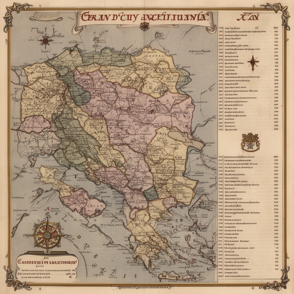 AI-generated illustration of Grand Duchy of Lithuania
