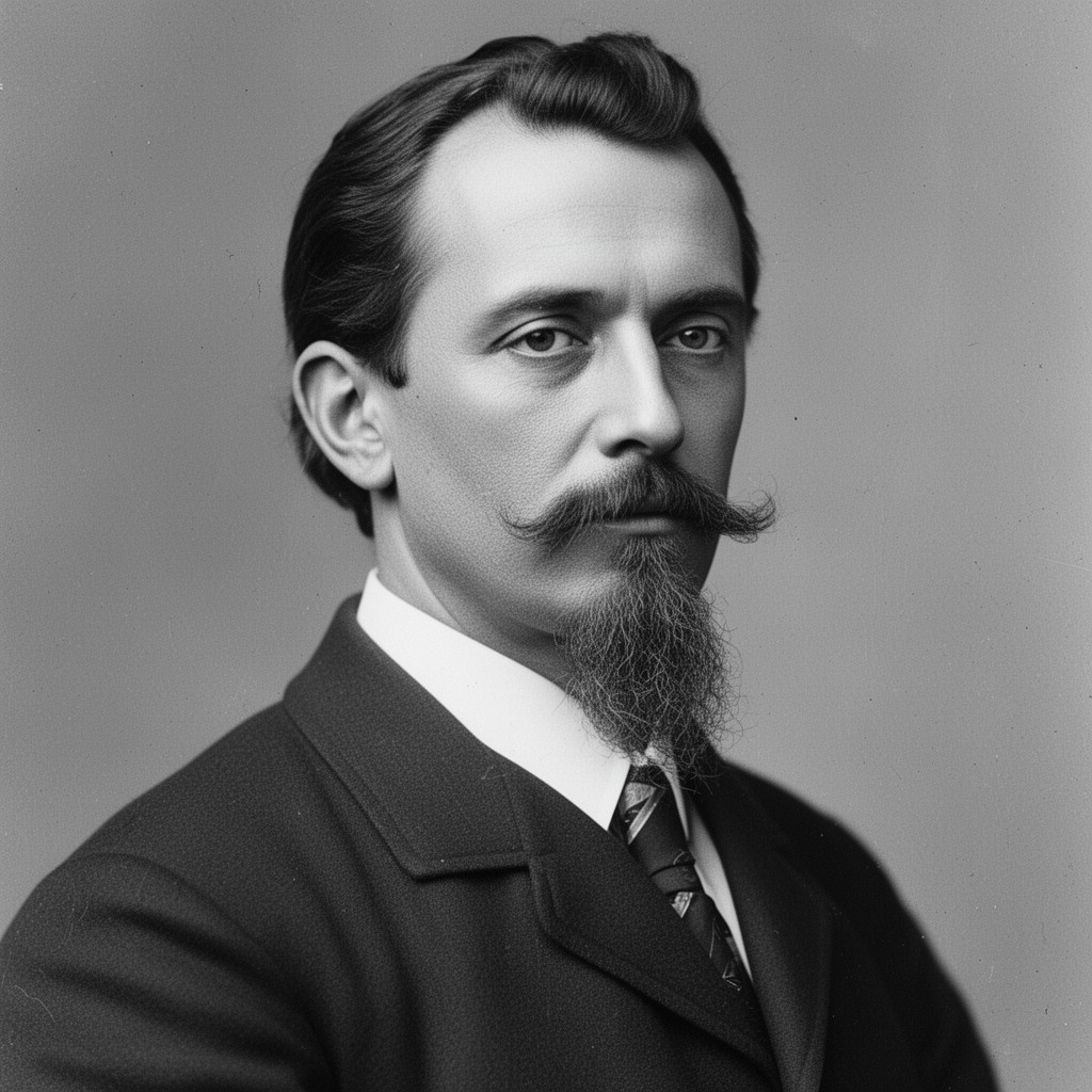 AI-generated illustration of Adolph Fischer