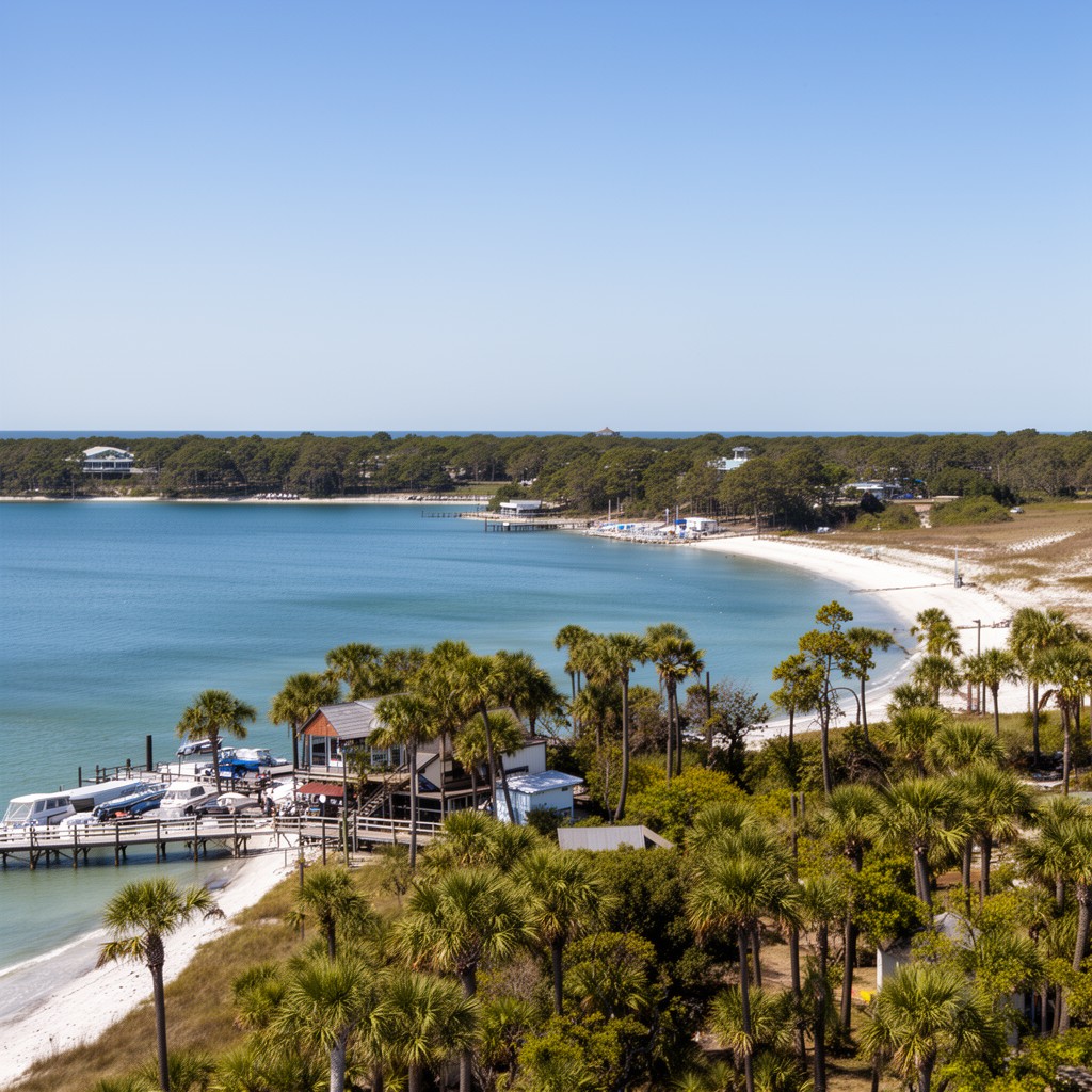 AI-generated illustration of Gulf County, Florida