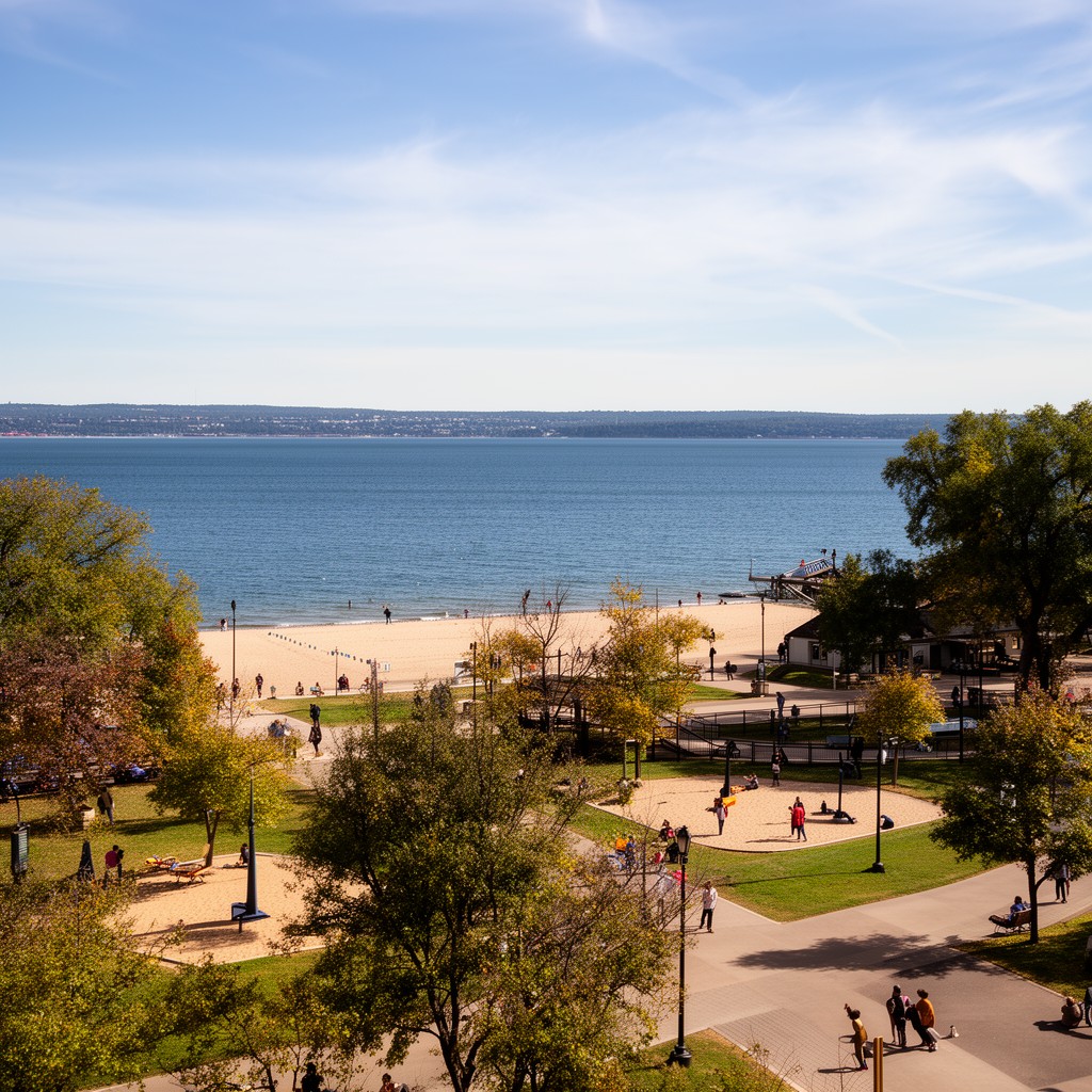 AI-generated illustration of Clinch Park