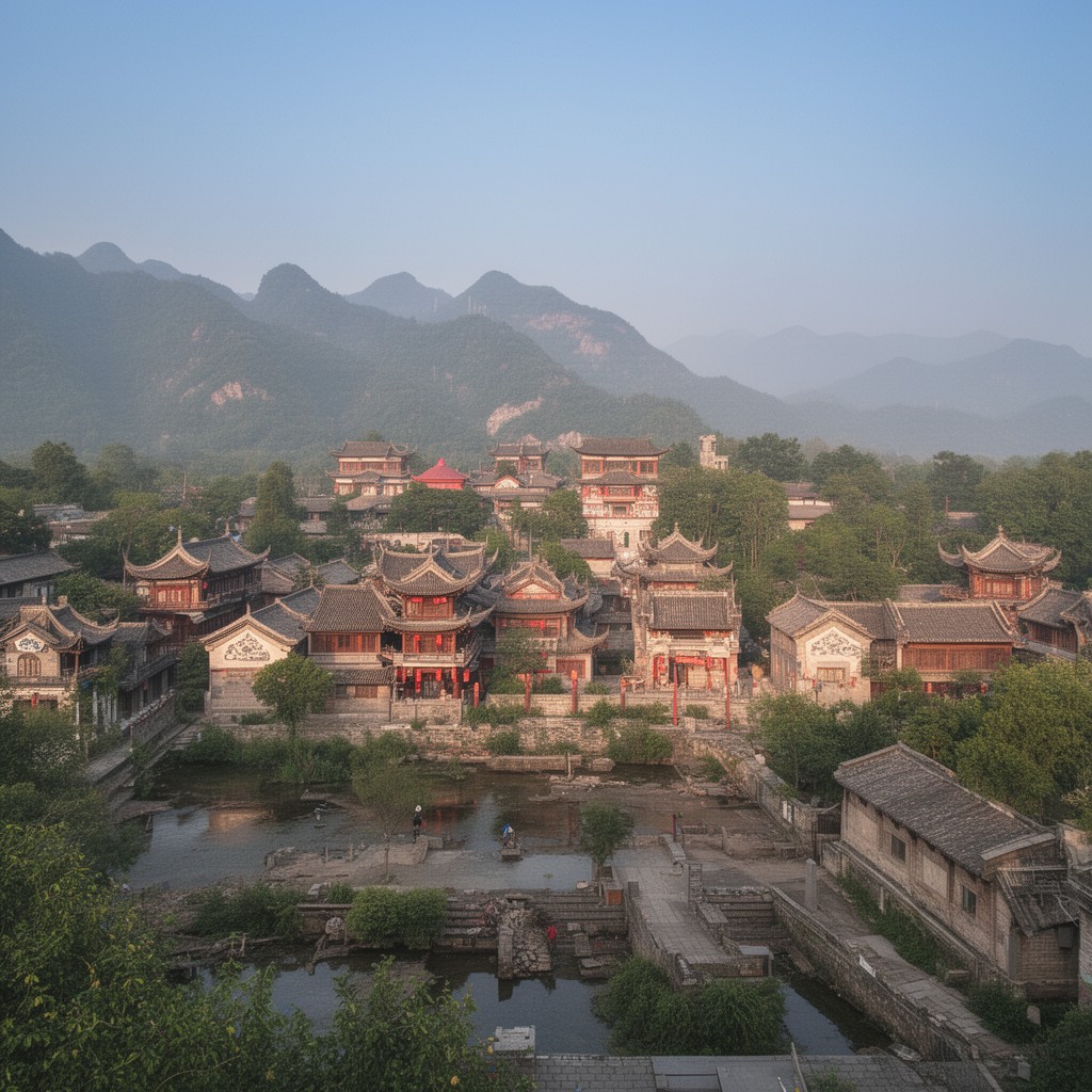 AI-generated illustration of Xuzhou