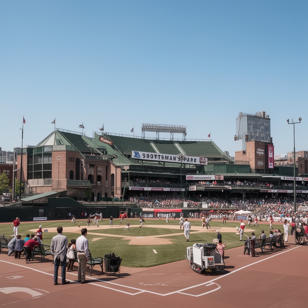 AI-generated illustration of Sportsman's Park