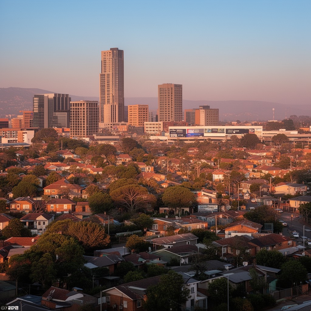 AI-generated illustration of Randburg