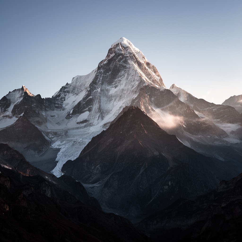 AI-generated illustration of Savage Mountain