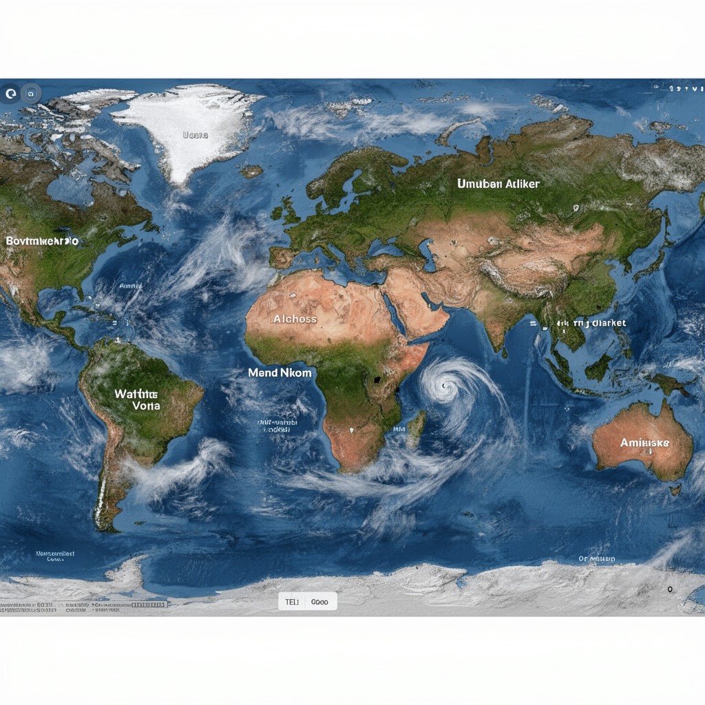 AI-generated illustration of eastern North Pacific Ocean