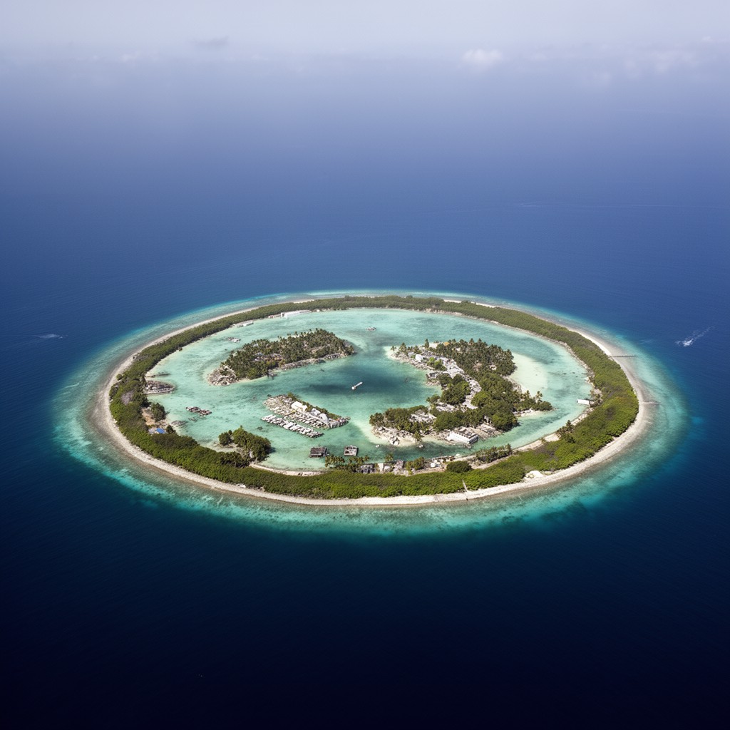 AI-generated illustration of Enewetak Atoll